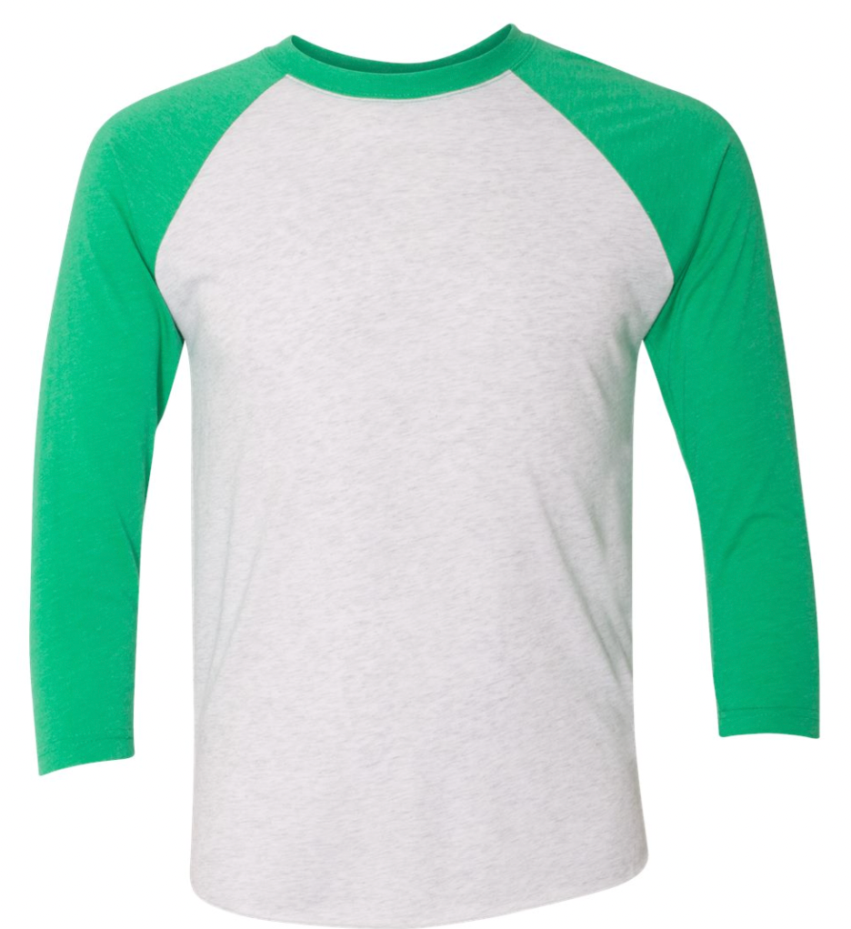 College Park- Unisex Triblend Three-Quarter Sleeve Raglan