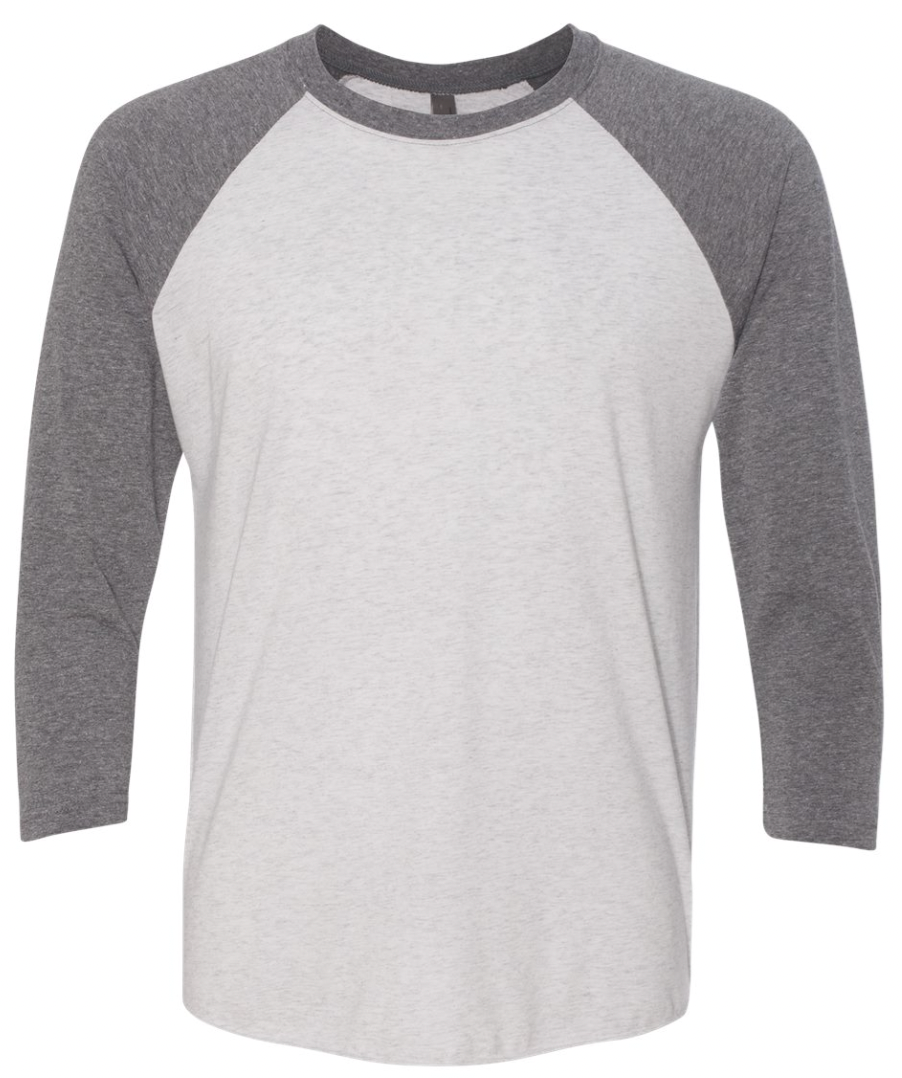 College Park- Unisex Triblend Three-Quarter Sleeve Raglan